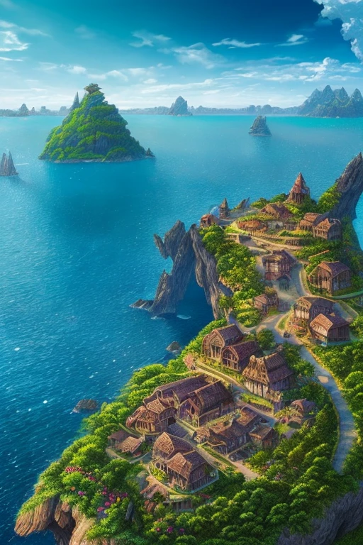 (Best Quality,4K,8K,hight resolution,masutepiece:1.2),Ultra-detailed,Realistic,Extremely detailed, Colorful tones,((Mysterious Island)),((dark))