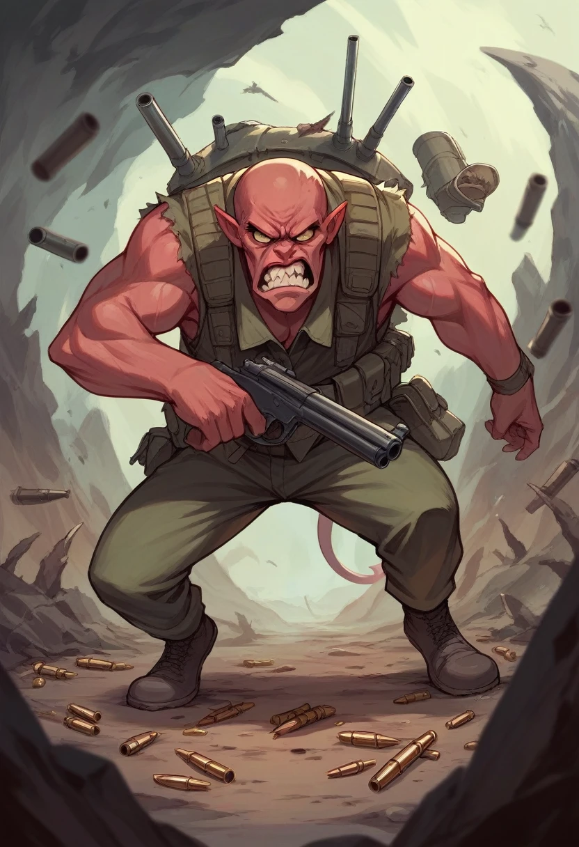 war, hell, angry, bullet, gun, devil