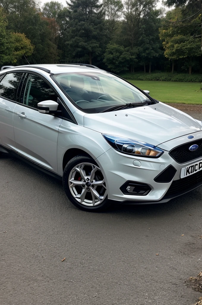 Ford focus silver zx5 mk1 facelift