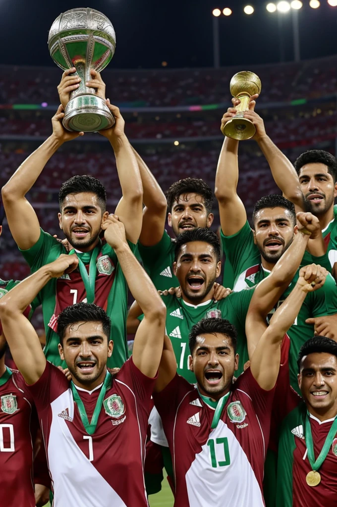 Mexico world champion in Qatar 2022. The national team lifts the cup