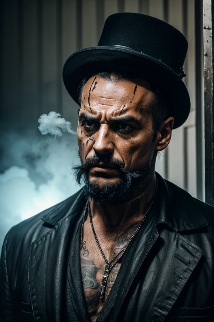 Dead Man with Poisonous gas 