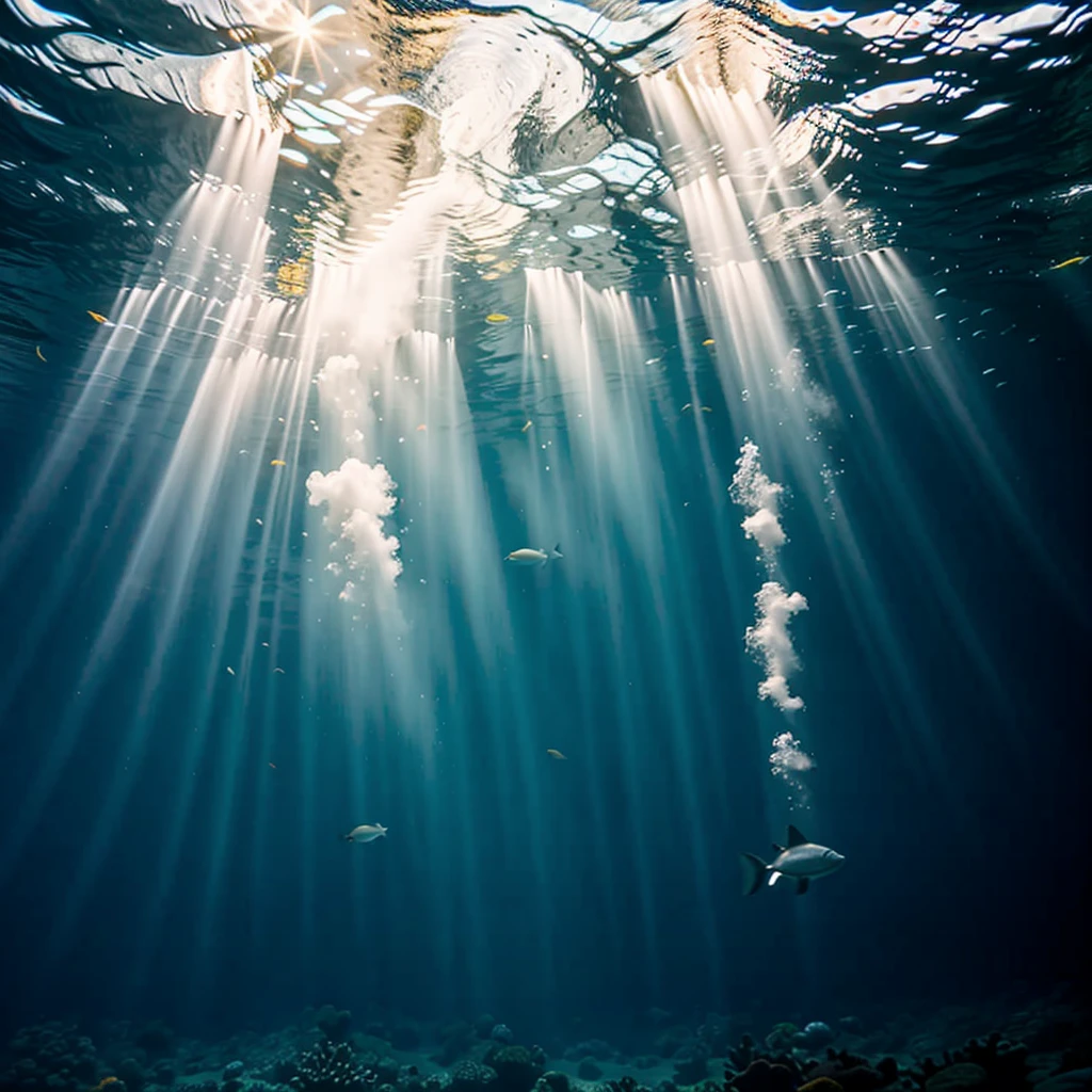 the deep sea.