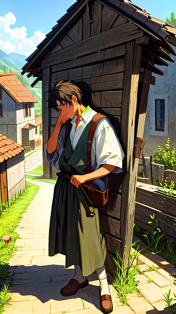 In a small village lived a man named Jacob, struggling to make ends meet."