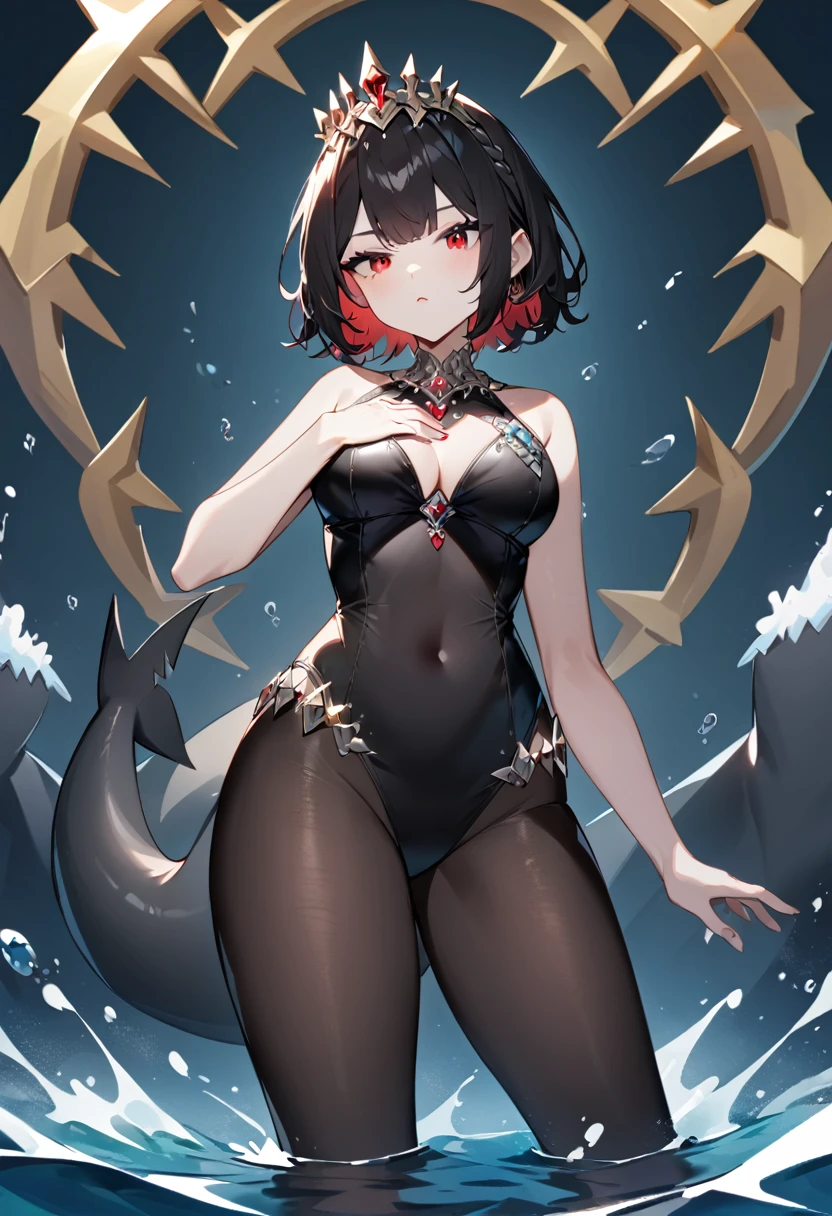 masterpiece, best quality,anime style, 1 girl,(((slender body))), (((small breast))), (((competition swimsuit))),(((((brown penis tentacles bound the girl))))),((((restrained, arms behind back)))),((((cum)))), (beautiful face), (((short ponytail))), (((straight hair))), ((((black hair)))),detailed beautiful skin, (perfect hands, perfect anatomy),scream