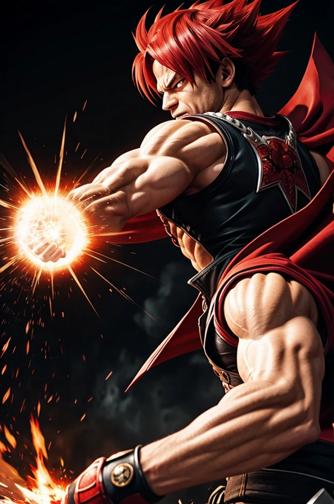 Spawn Shoto Todoroki fighting