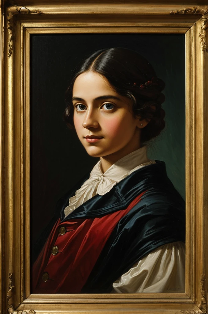 A painting, Theme: Bringing literature to life through visual arts. 