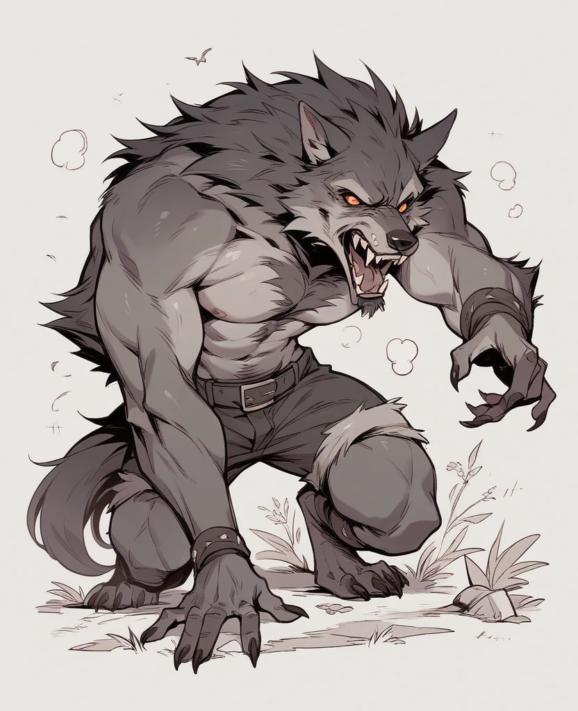 Make a werewolf kill a human