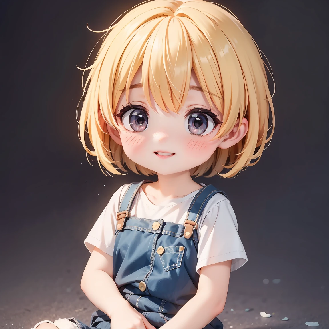  Super Chibi Character：1.8、Wearing cute sandals、background：Everything is simple、Blonde Hair、Cute 7 years old girl、Random cute outfits、Short legs、Strappy sandals、Super happy smile：1.8、I fell down、I fell down、I fell down、I fell down、I fell down、I fell down、I fell down、