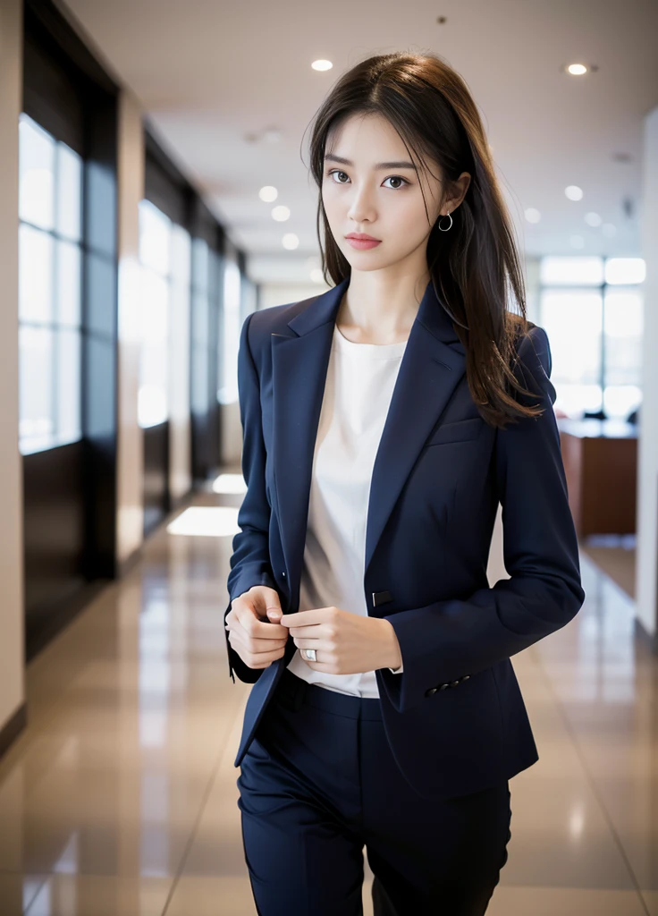 24year old beautiful girl、Beauty、Japanese、cute、beautiful girl、slim、Highest quality、Realistic、16K、panoramic、((Best Quality, 8k, Masterpiece: 1.3)), 1 girl, full body, slim face, beautiful woman, Woman walking down an office corridor, White wall, plant, Sexy pose, Blur the background, concentrate,頭を触って
(((masterpiece))), ((Highest quality)), ((Exquisitely crafted)), ((Surreal)), An absurd solution, Mature Woman, Mature Woman, perspective, Very detailed, shape, One Girl, ((大きめの胸)), Perfect hands, Detailed fingers, Beautiful attention to detail, パーマロングヘアー,ネイビーのタイトなスーツ, blue eyes, Name tag, chief executive officer(chief executive officer(CEO)), (business suit:1.2), shirt, Tight Skirt,, Earrings, Detailed Background, Bedroom, Perfect Eyes,