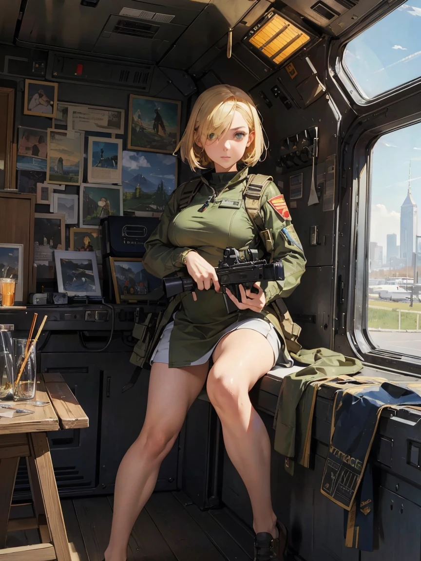 　Cinema Lighting、(Key Light：Front 45 degree angle, Subsidy light、Backlight、Shadow、Blue and orange color palette), Accurate human body、Someone knowledgeable、Correct five-finger、RAW Photos、 4K - ultra-vivid、highest quality, masterpiece, Ultra-high resolution, (reality: 1.4), 

((Big Breasts)),

(((Oilskin,Glowing Skin、reality的 skin texture、Beautiful skin in every detail、Shiny skin、Shiny skin)))、


Upper Body Shot, Low camera angle, Written boundary depth, Focus on the center, Beautiful Eyes, Perfect face and eyes、
Super Resolution,
(reality的:1.3),
(1 slim girl), Stylish girl, fashion,
(Wicked Smile),
(slim) thigh,
Baseball cap, Earrings,
(Black T-shirt), (Loose-fitting cargo pants),
gravure,
night、Street after the rain　(masterpiece), best quality, night bedroom, pale pink bra, bashful, blush, indoors, dress shirt, bra open shirt, from below, pov, low angle, mari ohara bigass bighip、FUCK　FUCKOFF　SEXY(((masterpiece))), (((best quality))), ((ultra-detailed)), (illustration), (detailed light), ((an extremely delicate and beautiful)), (beautiful detailed eyes), (sunlight), blush, shy, gigantic breasts, uzaki, outdoors, dynamic pose, naked overalls bare shoulders bigass bighip、FUCK　FUCKOFF　SEXYroupa modesta, tiro remoto, Detalhe bonito rosto delicado, Olhos delicados bonitos detalhados, perfect facial proportions, High definition skin, pele fina, best four inch aspect ratio. Com um polegar, uma obra-prima, altamente detalhado, Realistic, (German World War II general uniform reference : 1.8), the highest facial resolution, , mulher modestamente vestida, vestido inteiramente, ( pequeno, cabelos pretos, black franja reta, super thin braids, franja reta, Red glasses, olho verde escuro, science fiction, Fighter aircraft, standing On the landing of a Fighter aircraft, the agency, uma personalidade profundamente inteligente, A calm expression, um rosto respeitoso, uma guerra, a Fighter aircraft