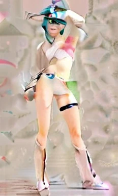 Sky Blue Hair、Real、Realistic、girl、Highest quality、Making anime drawings more human-like