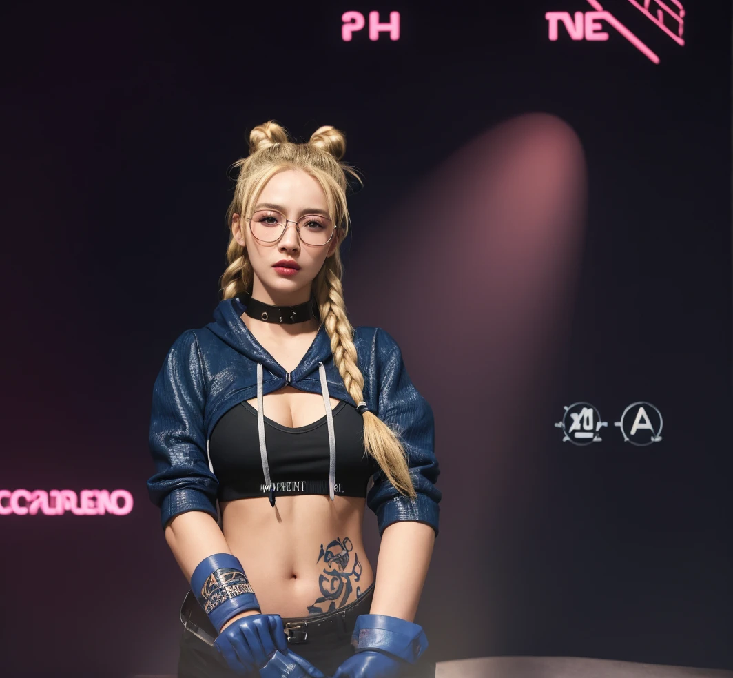 masterpiece, best quality, 4k, UHD, mishoujo, painting, beautiful eyes and detailed face, illustration, beautiful detailed, high resolution illustration, glowing_white_particles, 1girl, white hair, light purple eye, hair over one eye, short sidetail, baseball cap,expressionless, window shade, black jacket, chest rig, cyberpunk, techwear,(Impressionism:1.4)