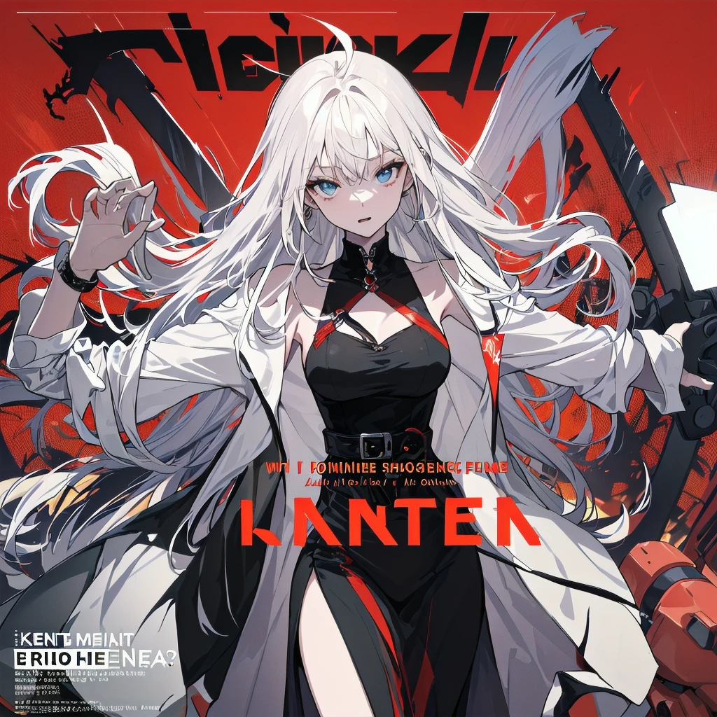 ((((dramatic))), (((Grainy))), (((intense))) film poster featuring a young platinum white hair woman as the central character. She stands have confidencely in the center of the poster, wearing a stylish and edgy Harajuku-inspired hip hop Costume, with a determined Performance on her face. The background is aesthetic atmospheric dark and Grainy, With danger and tension. The article is bold and to attract attention, with a Catchy tagline that adds to the overall feeling of drama and excitement. The color palette is mainly dark with splashes of Vibrant neon colors, giving the poster a dynamic and visually impressive appearance,tachi-e
(magazine:1.3), (cover-style:1.3), fashionable, woman, 1 person、Vibrant, Costume, Sexy seductive poses, front, colorful, dynamic, background, element, have confidence, Performance, Holding, statement, accessories, Majestic, Coiled, The surrounding area, touch, scene, article, cover, bold, to attract attention, title, stylish, font, Catchy, Heading, big, impressive, Modern, trend, concentrated, fashion、Red hair