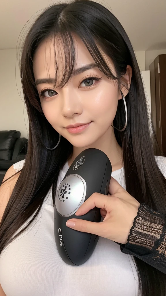 I use the La Luna cordless rechargeable eye massager and air eye mask for a good night's sleep.。