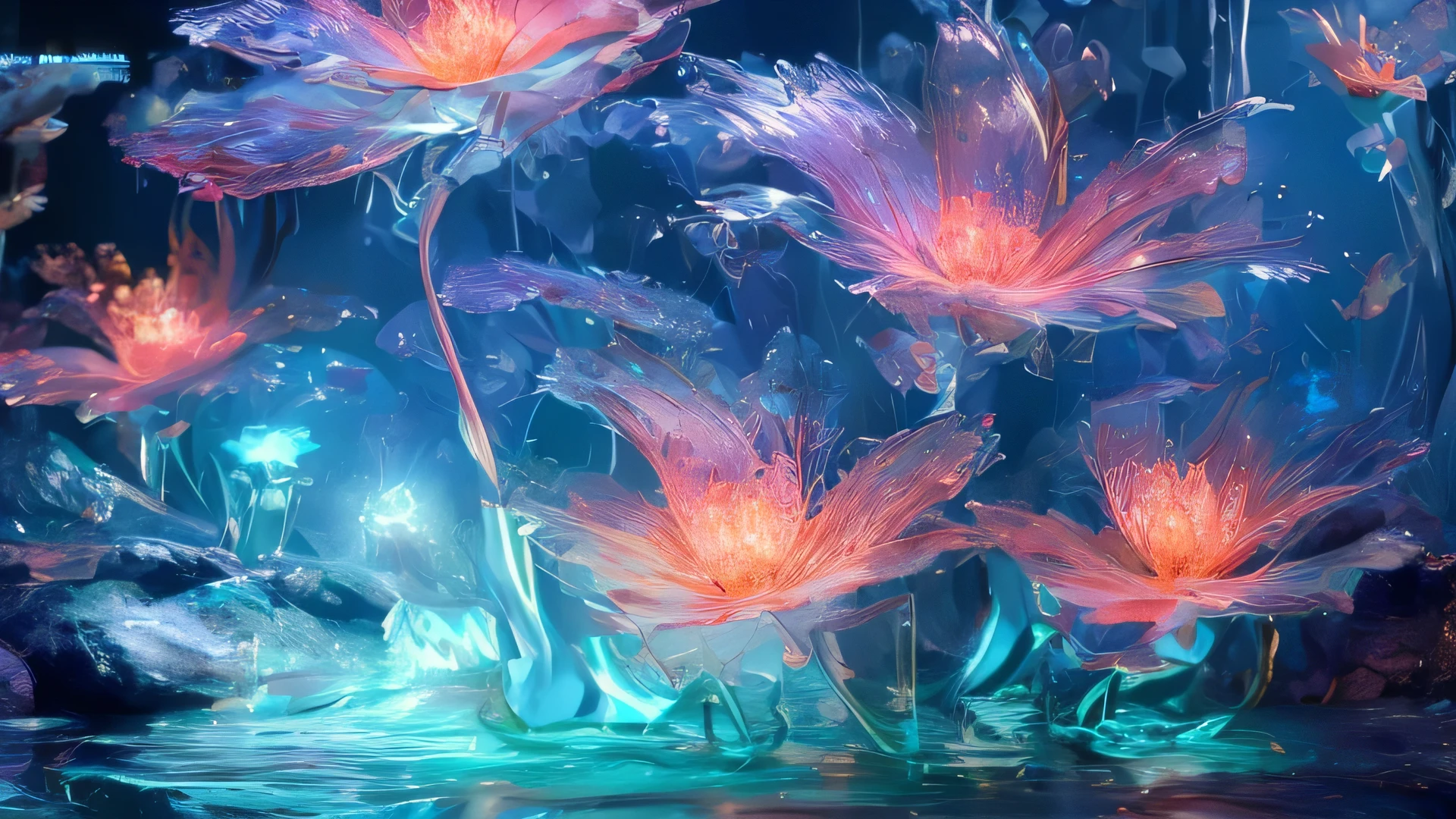 A close-up fantasy using the magic of water, Gveiz-style artwork, Asian female water spirit, Gveiz, Beautiful digital art, Fantasy art style, 8K high quality, detailed art, Amazing artwork in 8K, Jan J, Trending on cgstation, Highly detailed digital art in 4K