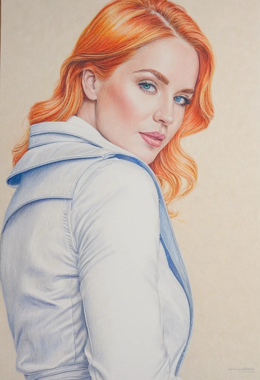 woman,,white,art,advertisement,Colored pencil drawing,draft ,
