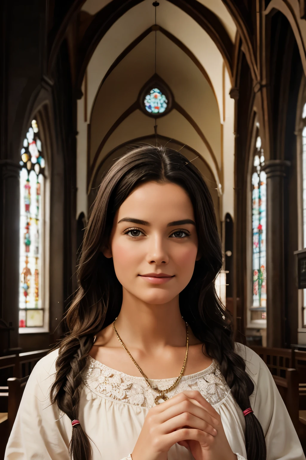 Realistic pic of st anne