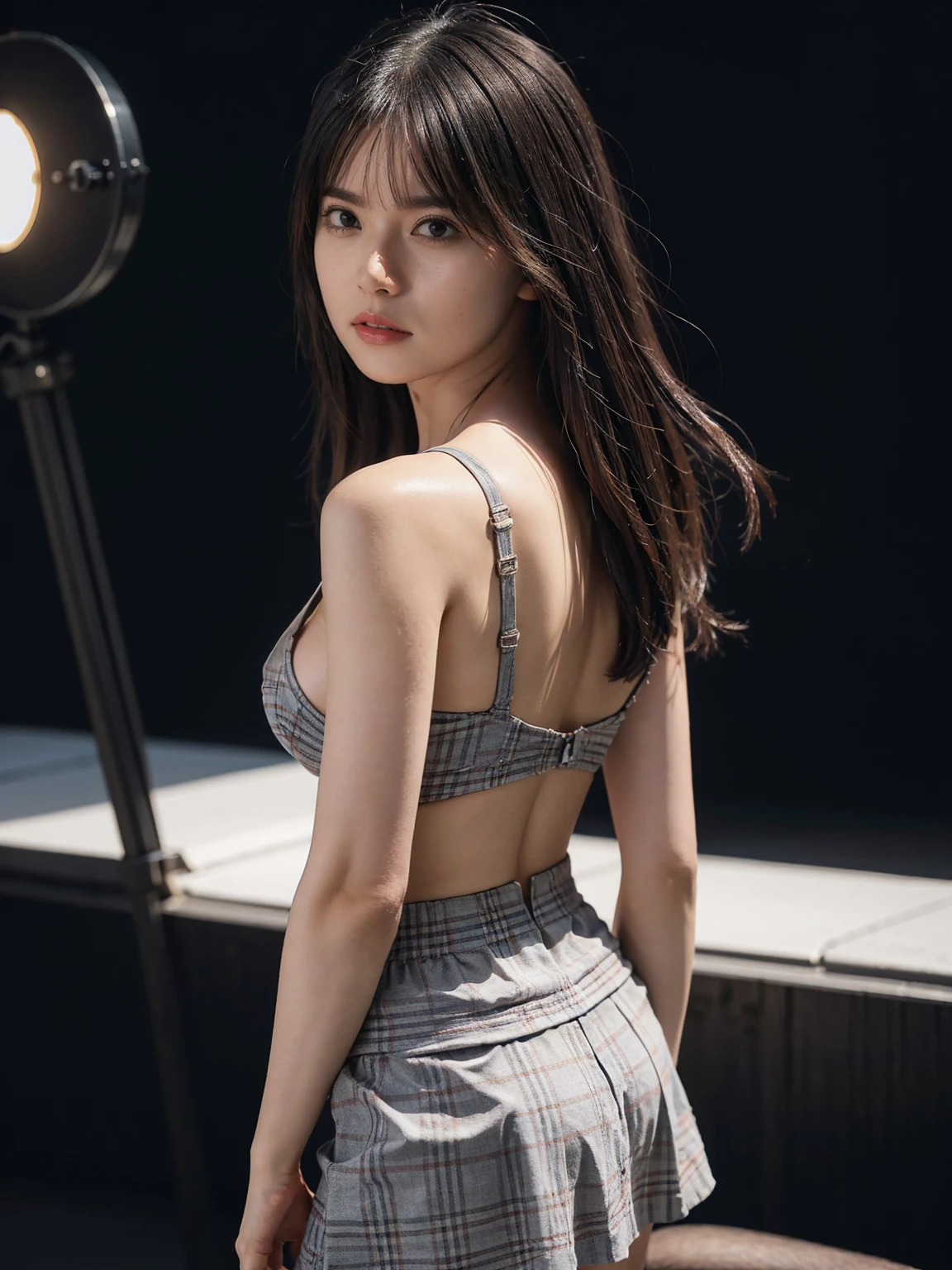 Attractive beauty、Evil女性幹部、Night City、Move your spirit、The darkness、Attractions、brainwashing、brainwashing装置、Evil堕落、Evil、darkness、Black eyeshadow、Black Pantyhose、Black Stockings、Evil花嫁、White blouse、No sleeve、Black pleated skirt、choker、dark、sexy、Short shirt、No sleeve、Short Bob、short hair、squat、look back、Open your thighs、Slightly large breasts、Erect nipples、Black Thong、See-through pants、Big Ass、