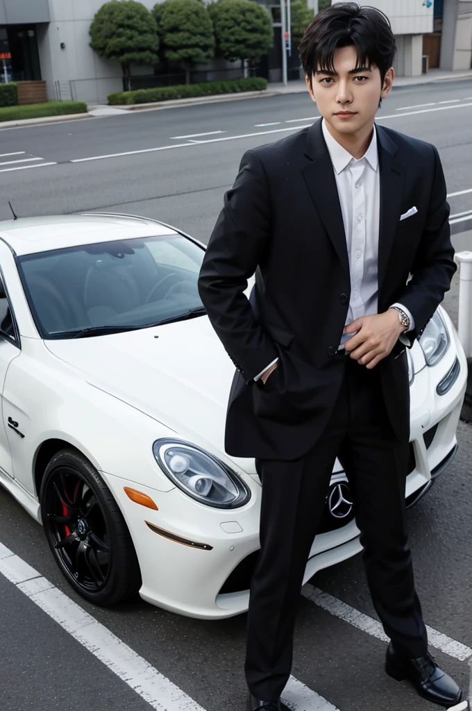 Business conglomerate、One person、No girlfriend、I only play pachislots、Late 30ale、I live in Nagoya、I drive a Benz、con