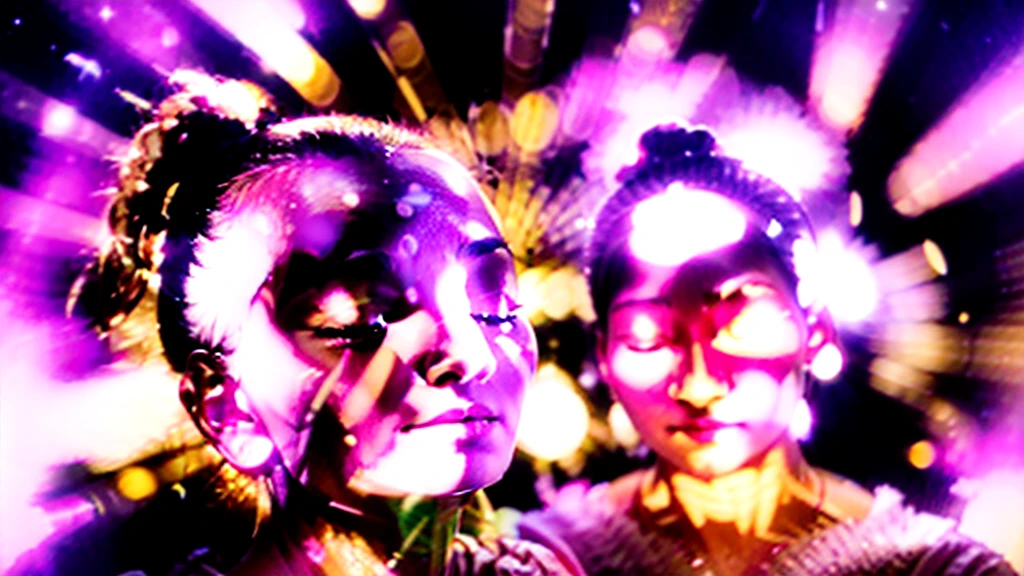 A detailed view of a person meditating with a serene expression, surrounded by a soft glow. The pineal gland is shown as a bright point of light on their forehead. The background is a tranquil, dark space, focusing the viewer's attention on the person's calm state and the glowing pineal gland. --ar 16:9