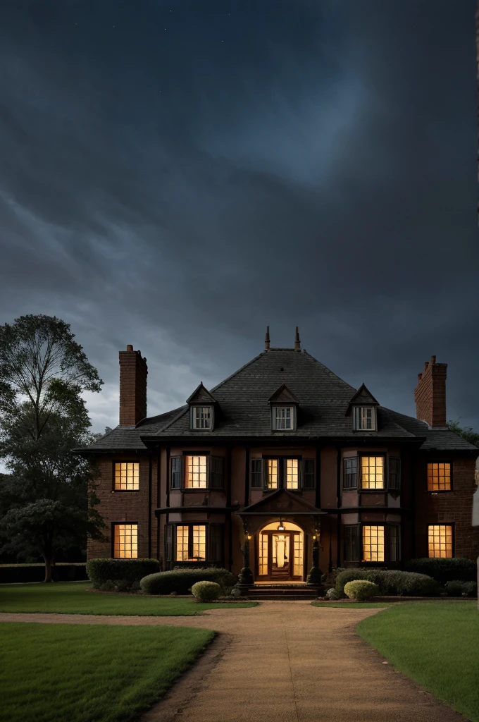 Once upon a time a wealthy family lived there, but, one dark night, tragedy befell them.