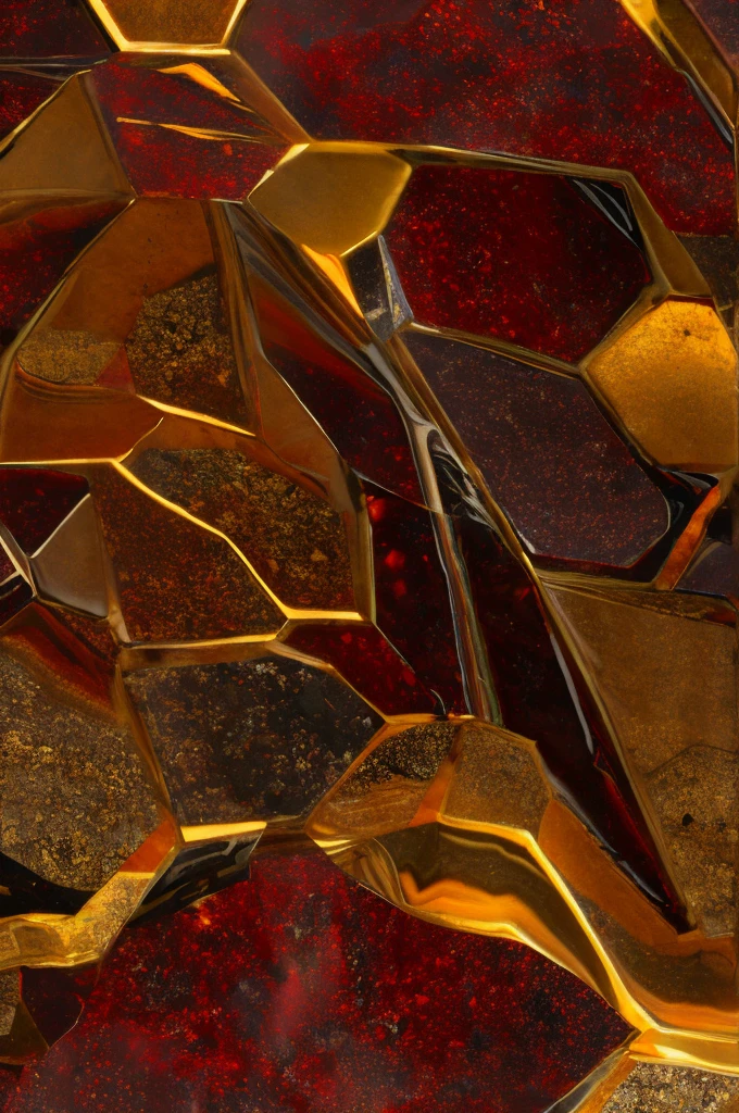 389^(3),mixed texture,((polished stone)), realistic,(( dark basaltic stone)),((dark red venatures)),((dark yellow sfumatures)),(( realistic colour)), geometrical design,fractal,photographic,ultra high resolution,hyperdetailed, masterpiece, 3d modelling, digital art.