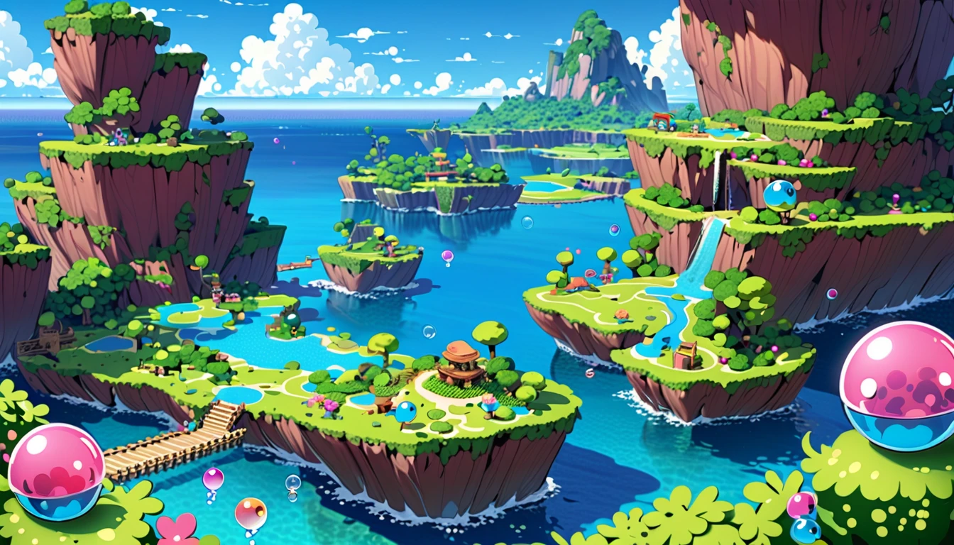 （0717）Today's challenge theme：Mysterious Island /神秘海岛/神秘の島