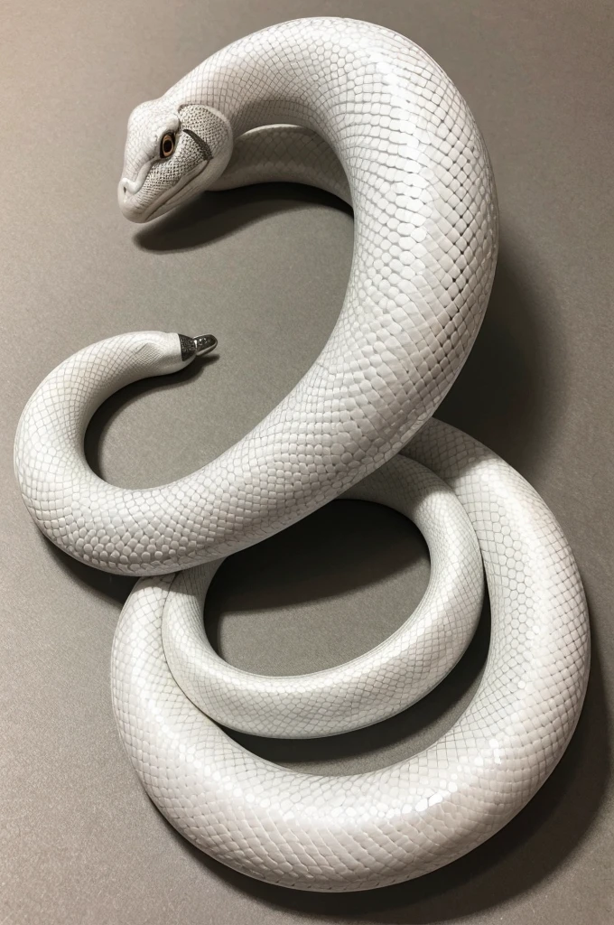 White snake scale pattern、Writing texture material