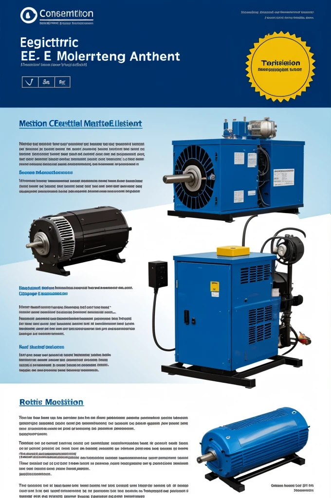 An EEE assignment cover page designed with electric motor, generator and transformer