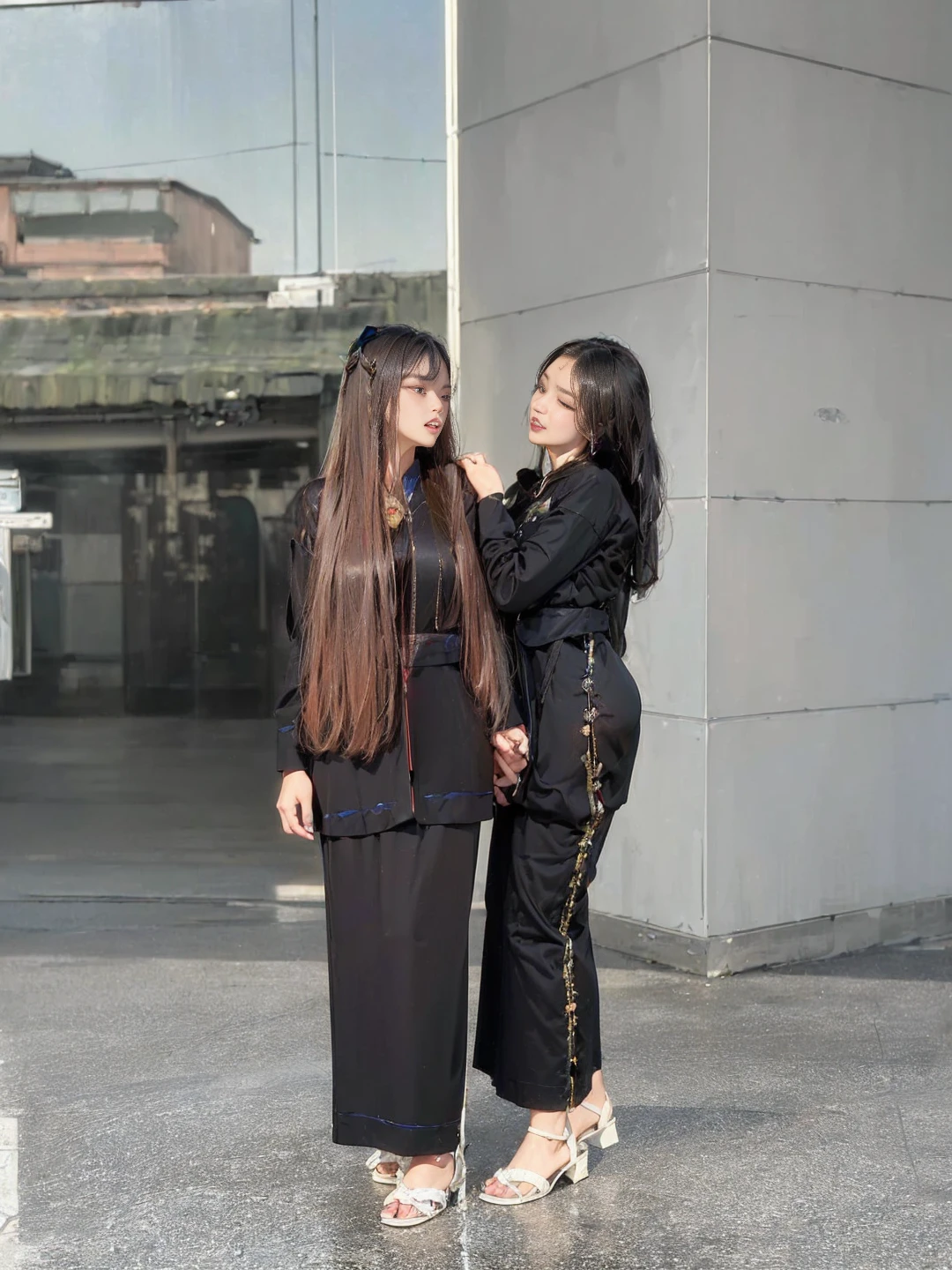 ((highest quality)),((Superior Quality, 8k, masterpiece: 1.5)), Pubic area is transparent: 1.4, Perfect body beauty: 1.4, Sexy Hanfu,Sexy Hanfu,I can see your pants,Gray Hair,Wet Skin, Sleeping in bed,Back Stance,Pointy ass,Round ass,Pointy ass,Lift your ass,Film Texture,