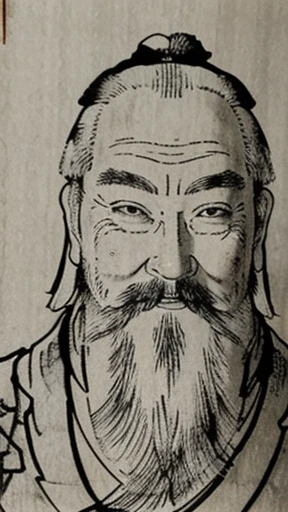 (((Monochrome)))、（（Men in ancient China)、（Ink painting）、Highest quality、masterpiece、Ultra-high resolution、(Realistic:1.4)、Game Poster、Three Kingdoman with a beard,Oriental、Three Kingdoms演義に見られるように々military commander、Crisp and beautiful image quality ,(Skin of color, ), gloves, Long trousers, (Very detailed, bloom:1.5), (Highest quality, Concept Art, 4K), (analog:1.2), (high sharpness), (Detailed pupil:1.1),, Detailed face and eyes, masterpiece, Highest quality, (Very detailed:1.1), 8k, photoRealistic, (PurerosFace_v1:0.2), [:(Detailed face:1.2):0.2], sharp, Realistic, Realistic Shadow, 