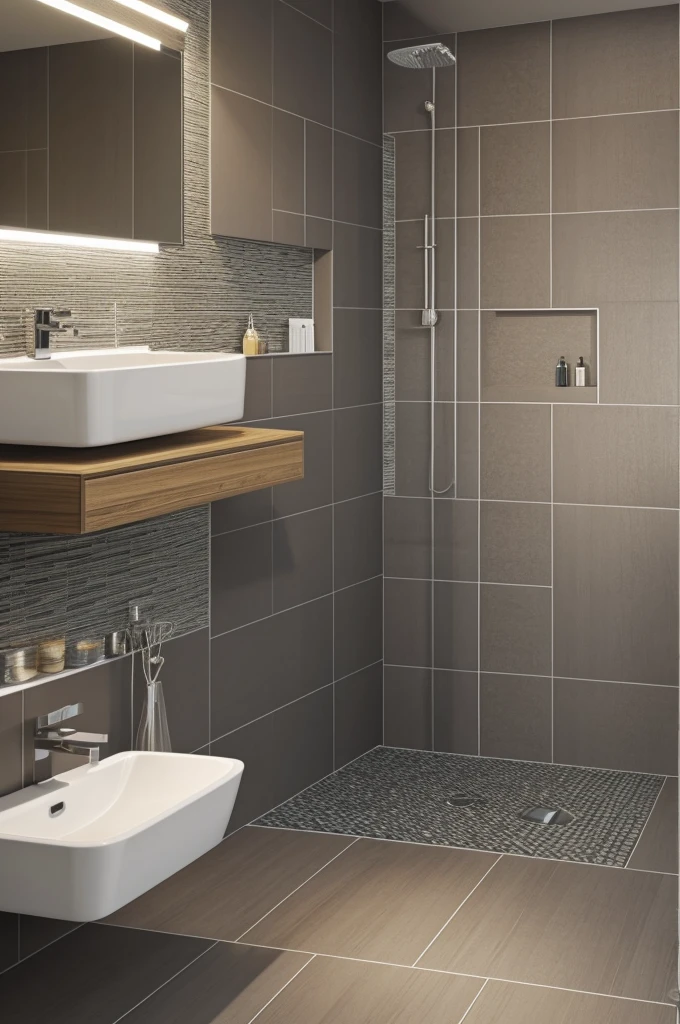 Home décore with modern tiles