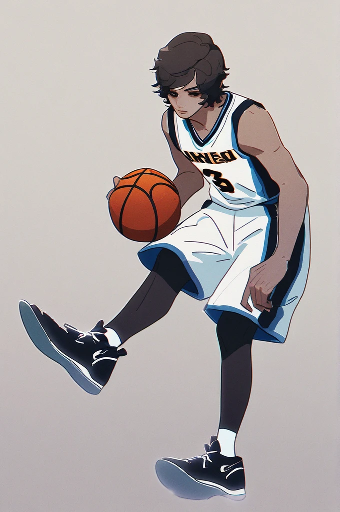 ((Лучшее качество)), ((шедевр)), (подробный), A rat is playing basketball