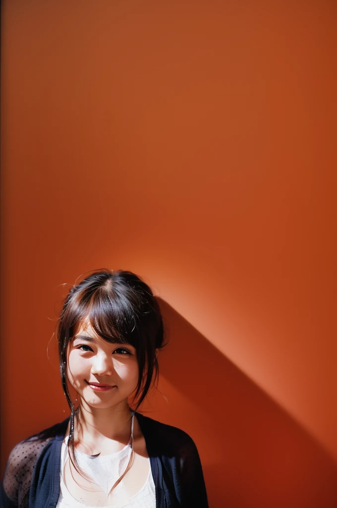 Cute Japanese Women Photos, Little Woman, 20-year-old, Beautiful and perfect face, brown, Beautiful Face, thin: 1.2,Dressed, (photo Realistic:1.4), (hyper Realistic:1.4), (Realistic:1.3),
(Smoother lighting:1.05), (Improving the quality of cinema lighting:0.9), 32k,
1 girl,20-year-oldの女の子, Realistic lighting, Backlight, The light shines on your face, Ray Tracing, (Bright light:1.2), (Improvement of quality:1.4),
(Highest quality Realistic textured skin:1.4), fine grain, Detailed face,
(tired, Sleepy and happy), (smile:0), Face close-up, T-Shirts,
(Accentuates body lines:1.1), (Enhances the beauty of skin texture:1.1)