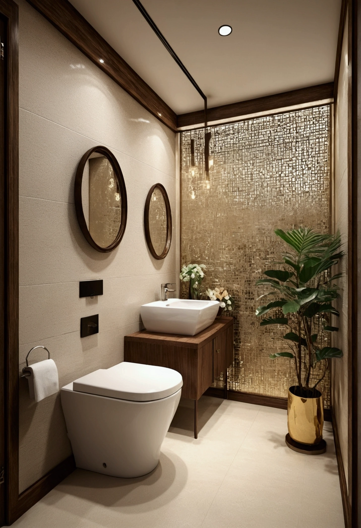 toilet　A Western-style toilet that exudes a feeling of cleanliness　Bright atmosphere