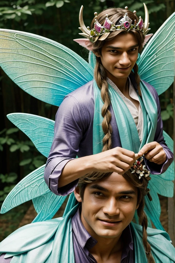 (cheered up) A very powerful Fairy King