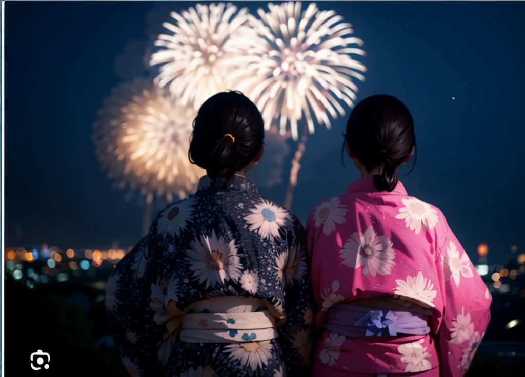 Depicting the end of the Japanese summer festival、A quiet and slightly lonely scene。Capturing a quiet moment after the festival。A few remaining lanterns cast a warm light in the night sky.。The overall atmosphere is quiet and a little lonely.、Evokes the bittersweet feeling of a late summer night