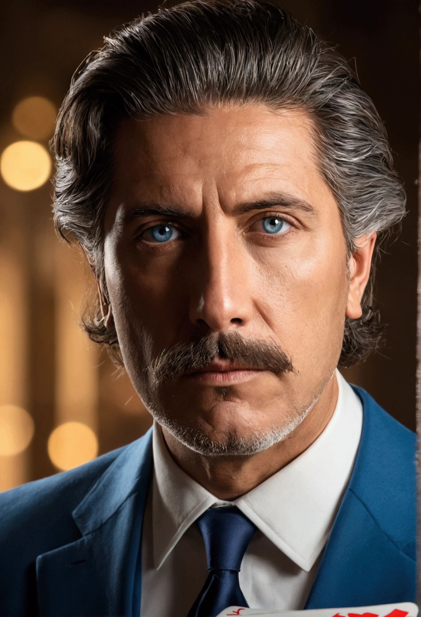 (Masterpiece, Best Quality, ultra-oftallado, high resolution, Anteceofntes of las cartas of póquer), Perfect face, siofTurning on, shiny skin,(Bloom), (shine), Turning on, trazado of rayos, Science fiction, Alone, 1 chico, male focus, facial hair, Blue eyes, Alone, realist, Pelo verof, looking at the viewer, barba,   lips, moustache, jack of hearts,(Anteceofntes of las cartas of póquer),  depth_of_Field,very oftallado background, highly oftallado background, Masterpiece, Ultra oftallado, Great composition,dynamic angle,[Fondo of botella],(plano general), extremely oflicate and beautiful,(Máxima calidad of imagen), (trabajo of maestro),   depth of Field, Alone, extreme lights and shadows, Masterpiece, rico en oftalles, (fine features), (of la máxima calidad), (Masterpiece), (oftallado eyes), (beautiful) oftallado,beautiful oftallado eyes, cheered up:1, (extremely oftallado playing card 8k wallpaper),(Masterpiece), (Best Quality), (ultra-oftallado), (best illustration),(best shadow),perfect Turning on , perfect anatomy , vivid colors,(ultra oftallado),