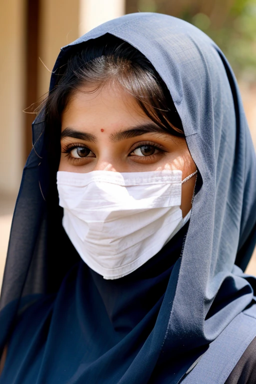 Pakistani niqab girl 
