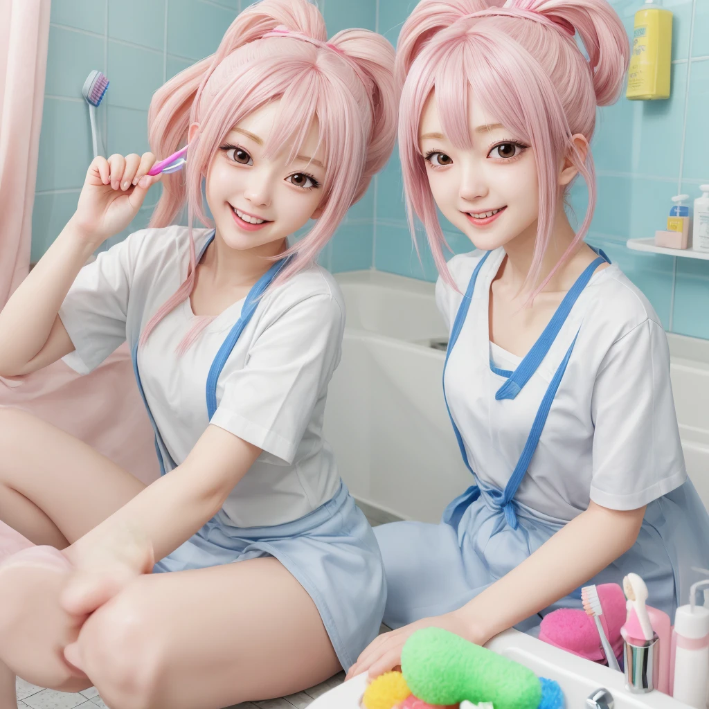 Toothbrush. object. anime style