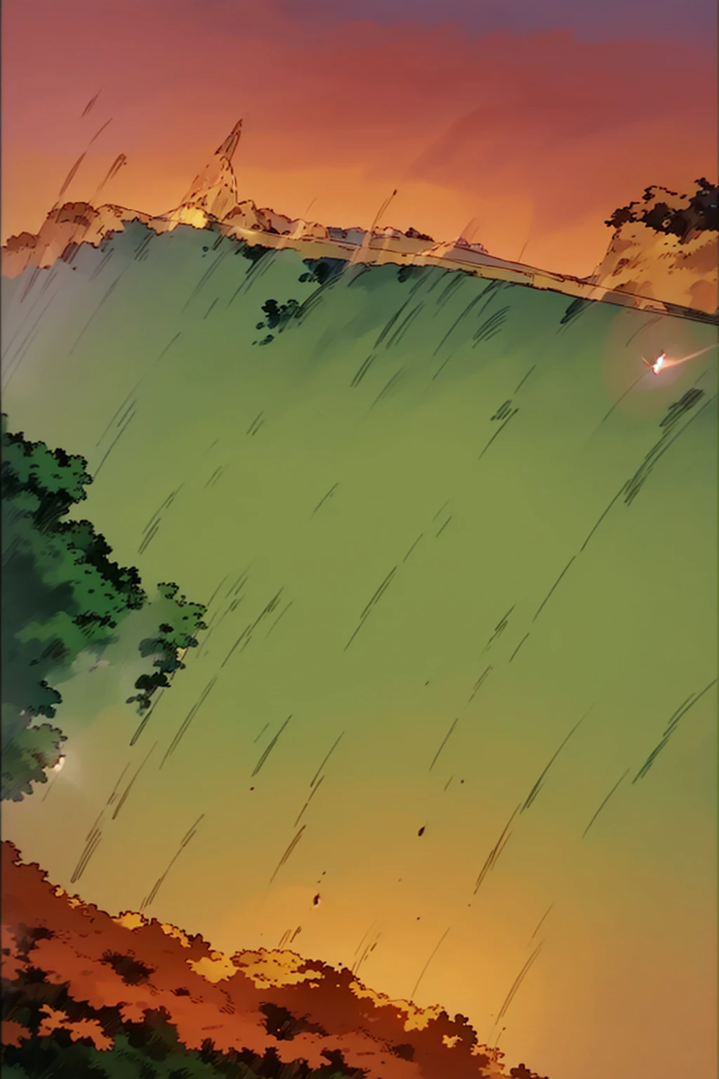 a beautiful sunrise landscape, a serene lake, lush green forest, majestic mountains, dramatic sky with warm orange and pink hues, detailed foliage, crystal clear water reflection, photorealistic, highly detailed, cinematic lighting, (best quality,8k,photorealistic,masterpiece:1.2),ultra-detailed,stunning,dramatic,breathtaking,sweeping vista,cinematic composition,vivid colors,glowing light