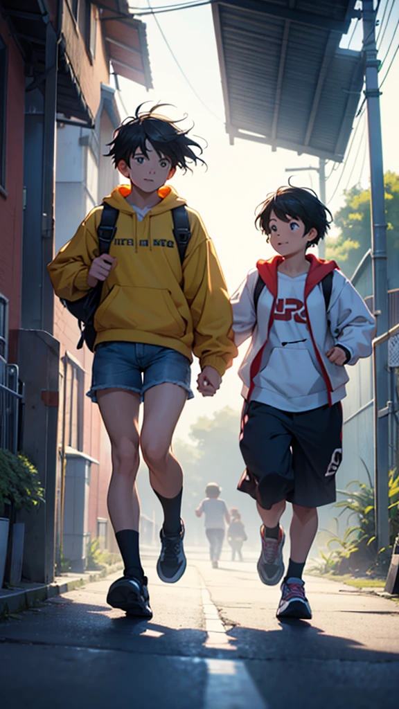 A Jokes boy and a young girl run away together BF X and high quality HD photos