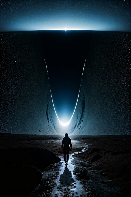 Journey into the Unknown: Hero Ventures into a Black Hole!