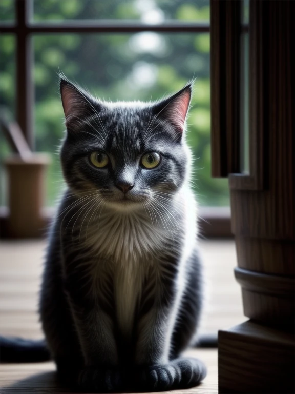 Cat, photograph, Realistic, photographRealistic, masterpiece, Highest quality