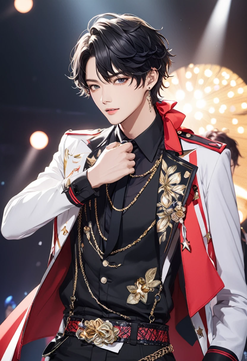 Handsome、Black Hair、Idol、kpop,