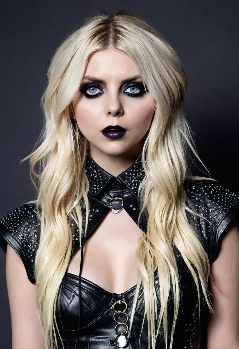 Holly Willoughby kopiert Taylor Momsen bis ins kleinste Detail, wears identical clothes, Hairstyle and make-up, steals the scene with a reenactment of The Pretty Reckless’ “Going to Hell” music video, pay careful attention to threads and hair, the facial expression is softly illuminated, dramatically positioned, the textures are dramatically alive, the eyes are spoiled with spectacular views, flawless imitation, UHD drawing
