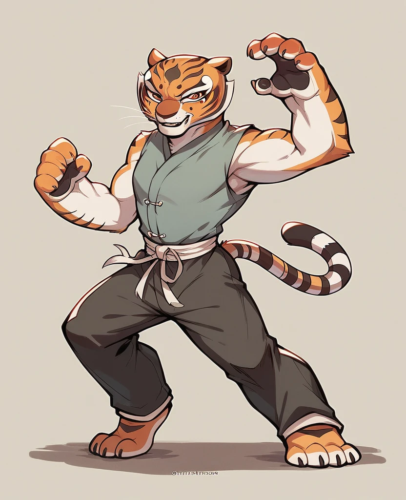 Kung Fu Panda, Master Tigress, Sexy Pose