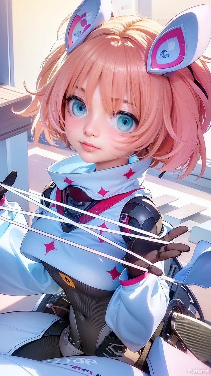 a close up of a person holding a tits, masculine female, masterpiece, ((perfect eyes)) best quality, (semirealism:1.9), beautiful lighting, (extremely detailed CG unity 4k fhd wallpaper), High Detail, Sharp focus, dramatic outdoors, 1 girl ,19 years old, light purpel eyes, 8k, ultra hd, ultra detailed texture, hyper realistic, masterpiece, detailed texture, detailed face, detailed skin, detailed lighting, (photorealistic:1.5), best quality, beautiful lighting, cinematic lighting, professional lighting, ultra highres, realistic, detailed hair, real hair, high quality, (realskin:1.5), extremely detailed, finely detail, ultra-detailed, glare, big tits, big breats, naked, no bra
