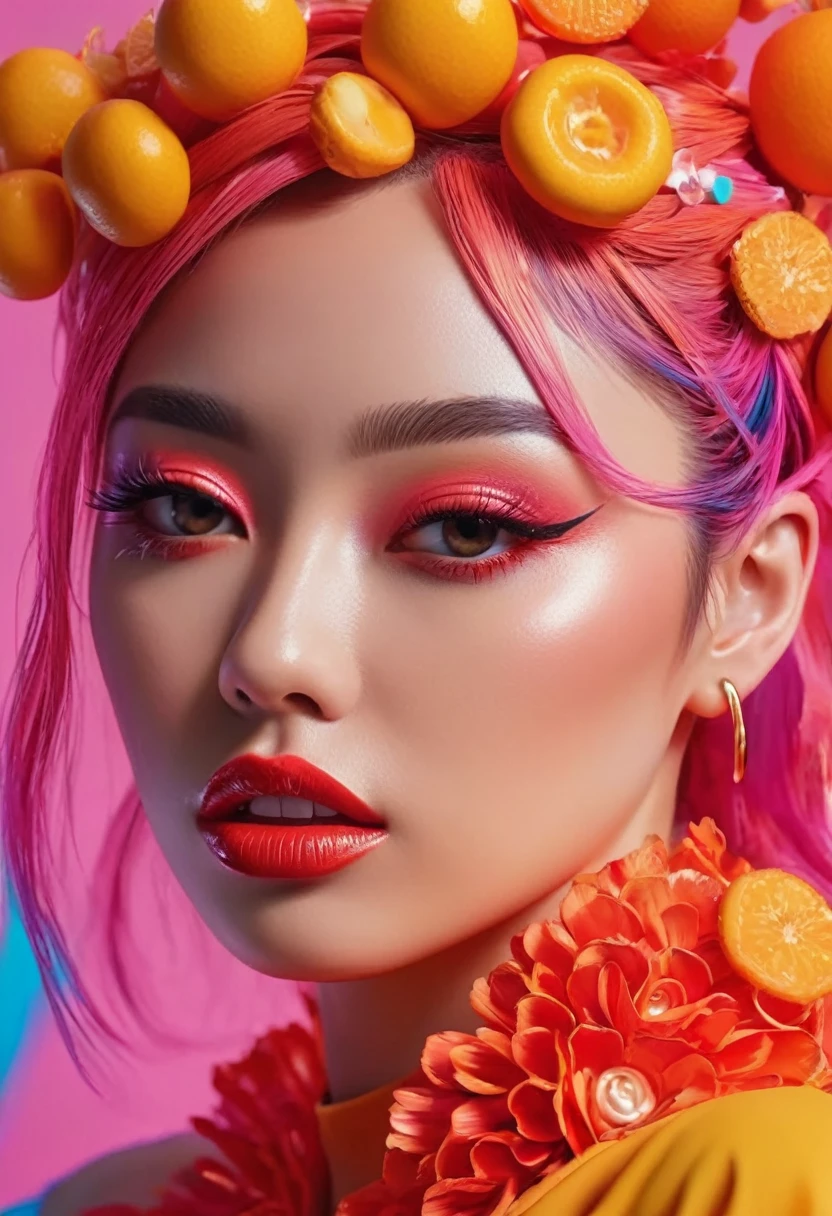 create an image demonstrating the style of ((C-Pop)) style, hyper realism, 8k high definition, vibrant colors, sharp focus, insanely detailed