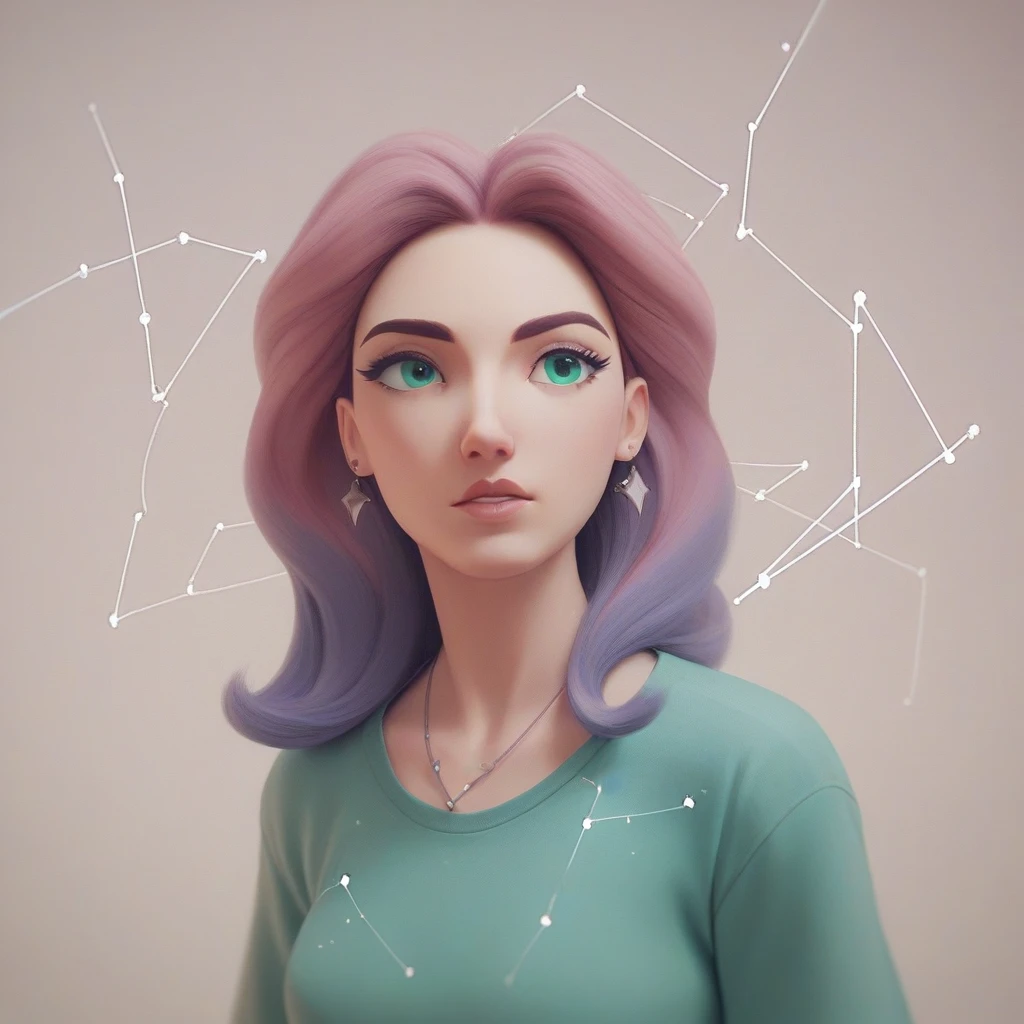 ((Cosmos)), Planet Jupiter, 3D эффект, gradation, ((constellation)) 